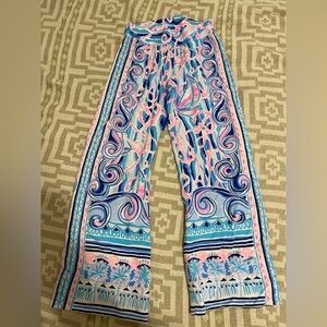 Lilly Pulitzer flowy pants